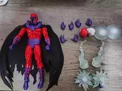 Em estoque mafex anime figuras x-men magneto figura brinquedo 4 cabeças figura de ação meninos coleção modelo mesa decorat ornamento presente brinquedo - loja online