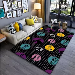 Imagem do Disney-Pesadelo Antes do Natal Tapete Antiderrapante, Tapete Jack Area, Tapete para Casa, Sala de Estar, Quarto, Sofá, Cozinha, Filme