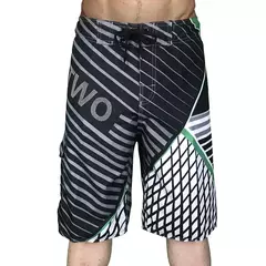 Imagem do Calções de natação masculinos na moda de bain homme bermuda água praia shorts calças de secagem rápida havaiano praia férias wear