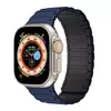 Pulseira Desportiva Magnética para Apple Watch, Pulseira de Silicone, Série iWatch, Ultra 2, 9, 8, 7, 6, 5, 4, 49mm, 45mm, 44mm, 42mm, 38 milímetros, 40 milímetros, 41 milímetros