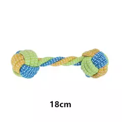 Brinquedos para cães de estimação para cães grandes e pequenos brinquedo interativo corda de algodão mini brinquedos para cães bola para cães acessórios escova de dentes mastigar brinquedo de cachorro - comprar online