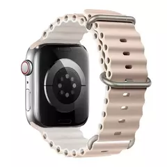 Pulseira esportiva de silicone para Apple Watch, pulseira para iWatch Series 9, 7, 8, 4, 5, 6, SE 2, 49mm, 45mm, 44mm, 42mm, 38 milímetros, 40 milímetros, 41 milímetros, ultra - comprar online