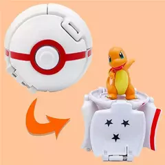 Imagem do Pokemon elf bola pokeball anime figura desenhos animados pikachu charizard piplup kyogre bolso monstro animal de estimação anime ação modelo brinquedo presentes