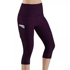 Legging de cintura alta com bolsos para mulheres, moletom de corrida, calça esportiva de secagem rápida, calça de ioga treino, novo, 2024 - comprar online