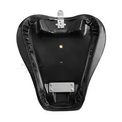 Almofada de couro pu para motocicleta, assento solo preto para motorista, para harley davidson sportster xl883 1200 quarenta e oito 48 72 1983-2003 2002 - loja online
