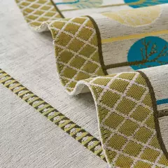 Tapete de sofá Chenille Full Moon Tree, capa de sofá universal, combinação Jacquard, antiderrapante, monocromático, quatro estações, combinação