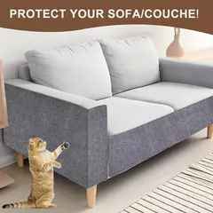 40*200cm parede auto-adesivo anti gato risco sofá diy gatos proteção contra riscos patas afiar tapete aparável gatos placa de risco na internet