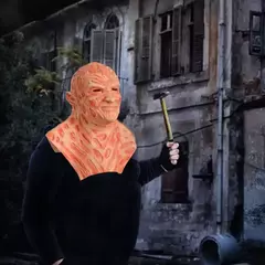 Traje assustador de festa de látex para homens, Jason Mask, Freddy Killers, Freddy, Freddy Krueger, Luvas de Cosplay Terror - Wolf Magazine