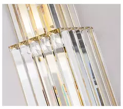 Benda luxo lobby do hotel grande lâmpada de parede cristal para clube hall villa sala estar escritório banquete luminárias interiores - Wolf Magazine