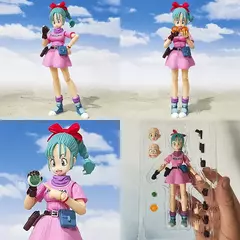 13cm shf dragon ball figuras bulma goku figura de ação pvc detector de força de batalha coleção boneca anime estatueta móvel modelo brinquedo - Wolf Magazine