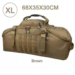 Mochila tática Duffle grande, Sacos de acampamento ao ar livre, Mochilas Molle Men, Bolsa de viagem para caminhadas, 40L 60L 80L - Wolf Magazine