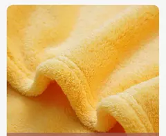 Toalha de banho com capuz coral para crianças, manto dos desenhos animados, roupão infantil, poncho para meninos e meninas - Wolf Magazine