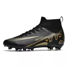 Botas de campo de futebol profissional para homens, grampos antiderrapantes, sapatos de treinamento de grama interna para crianças, sociedade original na internet