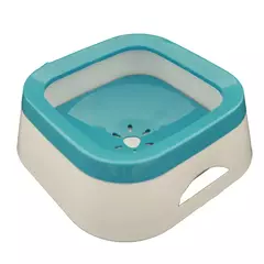 Tigela de água anti-respingo para cães, bebedouro de grande capacidade para animais de estimação, tigela de comida lenta, bebedouro para filhote de cachorro, gato, suprimentos de alimentação anti-gulping - loja online