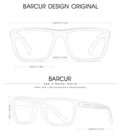 BARCUR-Óculos de sol esportivos leves polarizados para homens e mulheres, óculos de sol TR90, acessório para óculos, proteção UVAB - Wolf Magazine