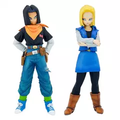 23cm anime dragon ball z android 17 18 figura android 18 pvc figuras de ação coleção modelo brinquedos para crianças presentes natal - loja online
