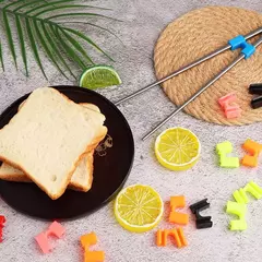 Durável Dobradiça Conector Chopsticks, Pequeno, Fácil Uso, Chopstick Trainer, Portátil, Reutilizável, Ajudante, Japonês, Assistente de Treinamento, 8 Pcs, 10Pcs - comprar online
