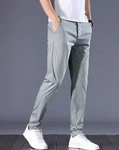 Calças de negócios para homens, roupas de alfaiataria social, calças de escritório, roupas de grife elegantes, plus size, tamanho grande - Wolf Magazine