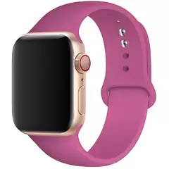 Pulseira de Silicone para Apple Watch, Pulseira Esportiva, iWatch Series 8, 7, 6