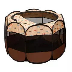 Portátil dobrável Pet Tent, cerca octogonal, fácil operação, grandes gaiolas do cão, cercas do gato, produtos do canil, ao ar livre na internet