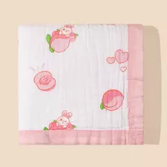 Cobertor de algodão para recém-nascidos, 6 camadas, swaddle de alta densidade, cobertor respirável, cobertor infantil - comprar online