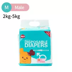 Imagem do Fralda para cachorro feminino, super absorção, calças fisiológicas menstruais para animais de estimação, fraldas à prova de vazamento, respirável, filhote de cachorro, suprimentos curtos para cães