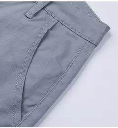 Imagem do Calça jeans larga de cintura alta feminina, calça cargo cinza, calça larga, moda casual, bolsos múltiplos, estilo de rua Hip Hop, mãe, vintage, verão