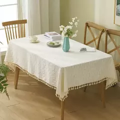 Pequena Margarida Padrão Toalha De Mesa De Mesa, Bordado, Festa De Casa, Retangular, Fluindo Design Floral, Mesa De Jantar Pano, Simples - Wolf Magazine