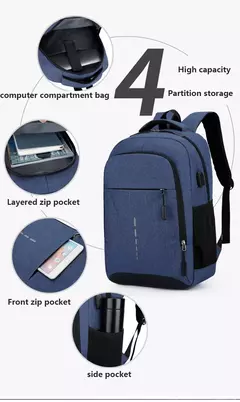 Mochila impermeável dos homens Ultra leve saco traseiro para homens mochila livro saco dos homens mochila elegante 15,6 "mochila notebook - loja online
