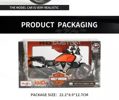 Maisto 1:12 Harley Davidson 2021 Pan America 1250 Veículos fundidos colecionáveis Hobbies Modelo de motocicleta Brinquedos - loja online