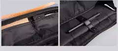 Kingons-Bolsa de ombro crossbody impermeável, bolsas simples, hip-hop, minimalista superior, bolsa de peito legal, moda na internet