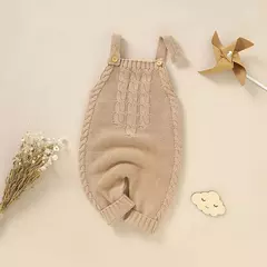 Macacão infantil de malha sem mangas, roupas de bebê recém-nascido, macacões de cor sólida, roupas infantis, primavera e outono