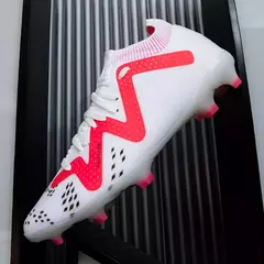 Tênis de futebol antiderrapante masculino, grampos de tornozelo, grampos de grama confortáveis, treinamento esportivo adulto, ultraleve, novo, transporte da gota - comprar online