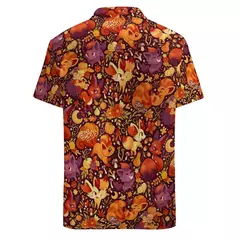 Camiseta havaiana masculina de manga curta, estampa de ovelha 3D, roupas de praia soltas, camisas grandes, verão - comprar online