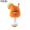 FATHIN Fantasia de algodão fofo durável para cães brinquedos estridentes brinquedos de pelúcia para animais de estimação pequenos e médios