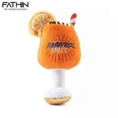 FATHIN Fantasia de algodão fofo durável para cães brinquedos estridentes brinquedos de pelúcia para animais de estimação pequenos e médios
