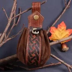3 pçs marrom couro do plutônio medieval cinto e bolsa de dinheiro saia feminina caminhada clipe para renascentista viking faire larp cosplay trajes