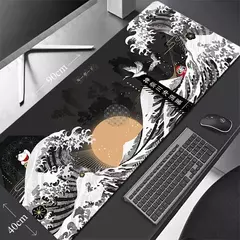 Imagem do Tapete de rato de borracha antiderrapante, Tapete de rato grande, Big Desk Pad, Tapetes de teclado monstro