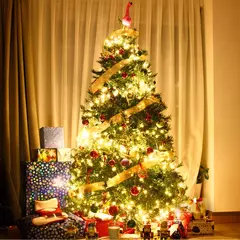 Decorativa LED String Fairy Lights, Lâmpada de férias ao ar livre, Guirlanda para árvore de Natal, Decoração de casamento, 50m, 100m, 110V, 220V - loja online