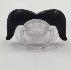 Chupetas engraçadas para bebês, bigode chupeta, chupeta recém-nascida, dentes Binky, presente para meninos, 0-6 meses