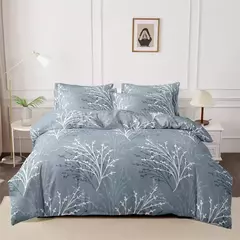 Kuup-Impresso Matte Duvet Cover, Colorido Conjunto de Cama, Colcha, Pele Amigável Tecido, Queen Size, Alta Qualidade, 3Pcs - Wolf Magazine