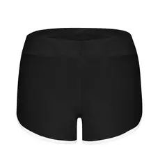 Mulheres de cintura média slim fit calças curtas elásticas altas, shorts apertados femininos para senhoras, corrida, elástico - Wolf Magazine