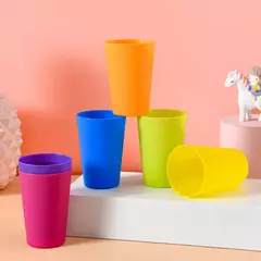 Imagem do Copos de café reutilizáveis de plástico macio, leite, café, cerveja canecas para festa, bar, ao ar livre, portátil, acampamento, piquenique, viagens Tumbler, doces, 160ml, 2pcs, 5pcs