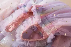 Vestido Borboleta 3D para Bebé Menina, Roupa Infantil, Festa de Aniversário, Vestidos Luxuosos Elegantes, Roupas Doce Verão, Novo, 1-5Y - comprar online