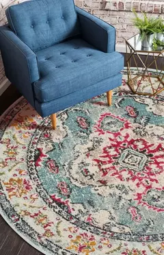 Imagem do Tapete Home Retro americano para sala de estar, área grande, tapete antiderrapa