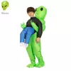 ET-Aliens-Inflável Assustador Monstro Traje para Adultos e Crianças, Cosplay Roupas de Ação de Graças, Festa de Natal, Festival, Palco, Crianças