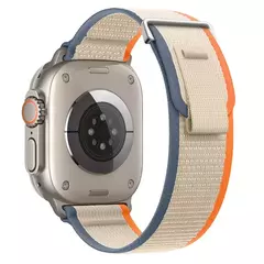 Pulseira de Nylon para Apple Watch, Pulseira Respirável, Ultra 2, 49mm, Série 9, 8, 7, 45mm, 41mm, Esportes para iWatch 6, 5, 4, 3, SE, 44 milímetros, 40 milímetros, 42 milímetros na internet