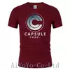 Camiseta Anime Capsule Corp para Homem, Super Goku, Guys Tops, XS-3XL, 2023