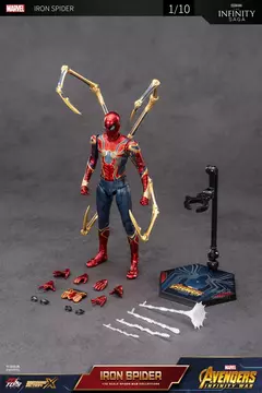 ZD Toy Homem Aranha No Way Home Marvel legends 1/10 Peter Parker Ouro Preto Vermelho Modelo Figura de ação Brinquedo colecionável adulto
