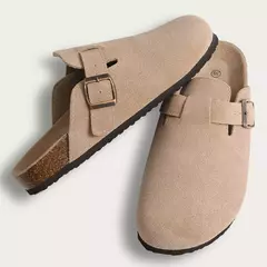 Sapatas de tamancos com suporte do arco para homens e mulheres, tamancos, mulas